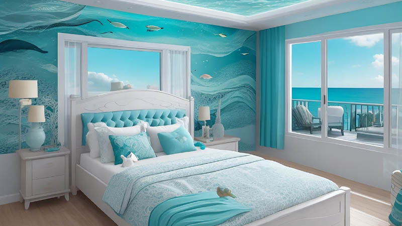 7 Ide Menarik Desain Kamar Tidur Nuansa Biru yang Bikin Betah